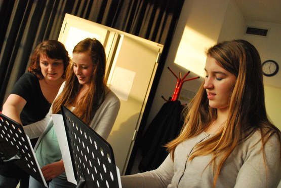 Zang lichte muziek voor jongeren