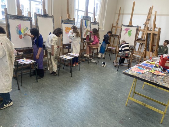 Kinderkunst met Natasja