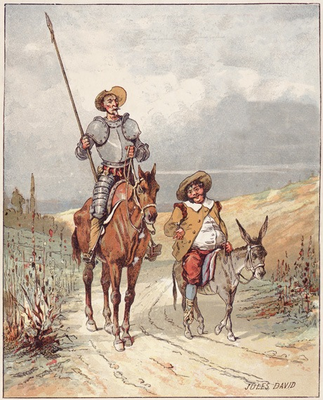Don Quichot en Panza verteltheater